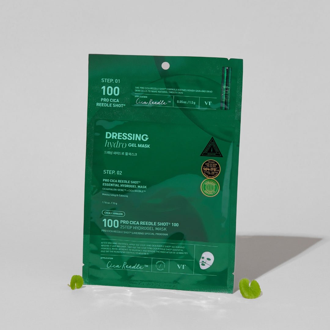 VT Cosmetics Pro Cica Reedle Shot 100 2Step Hydrogel Mask [1pc] | La Cosmetique