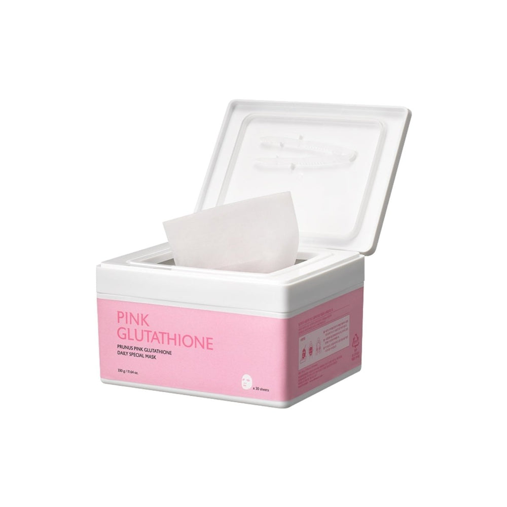 Prunus Pink Glutathione Daily Brightening Mask [30 Pads]