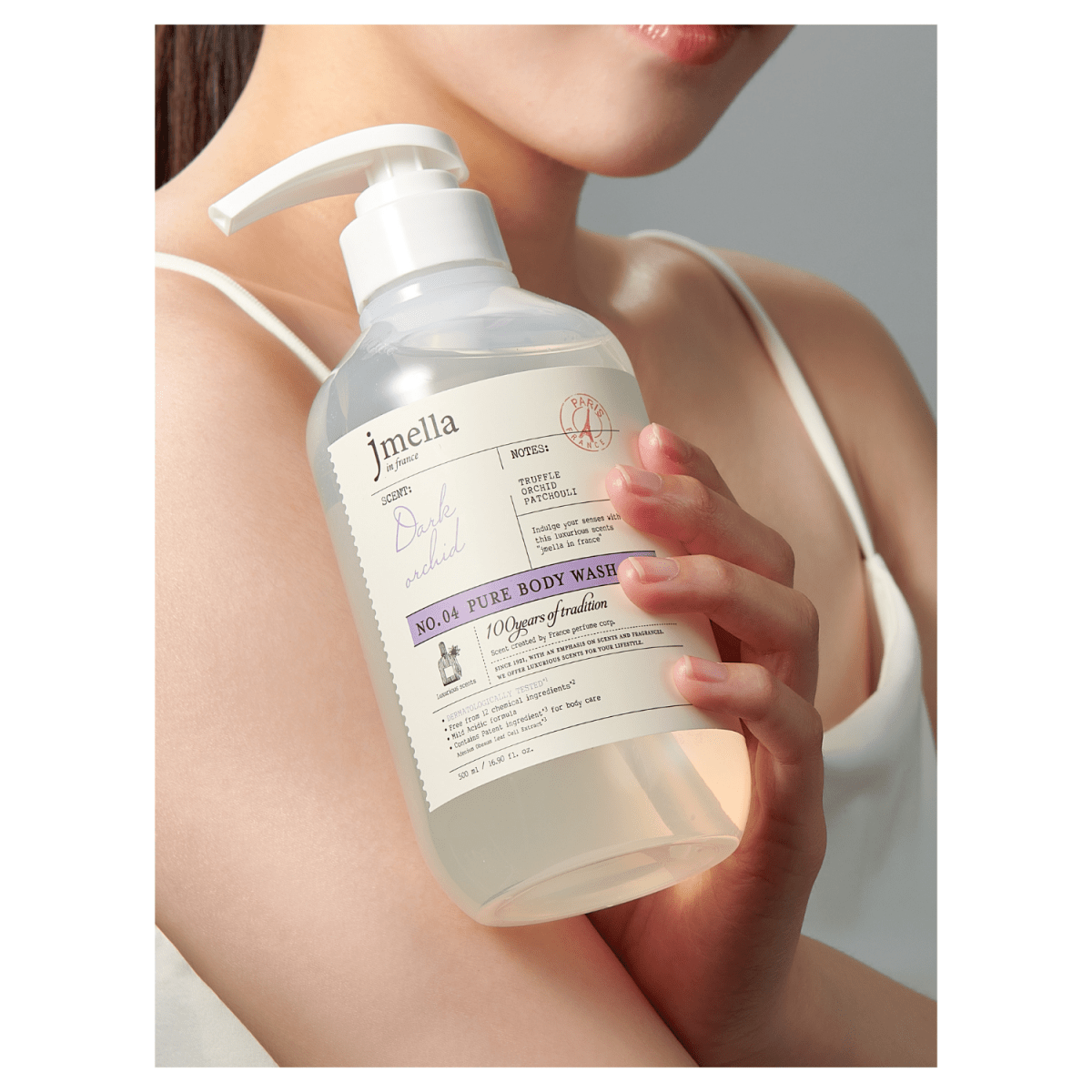 Jmella in France Pure Dark Orchid Body Wash [500ml] | La Cosmetique