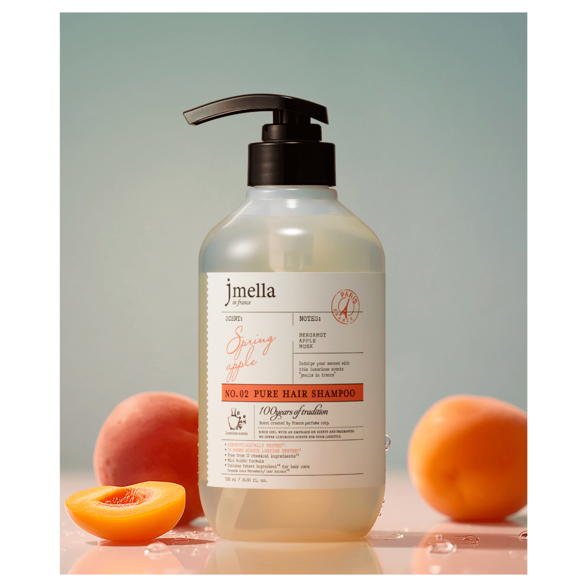 Jmella in France Pure Spring Apple Hair Shampoo [500ml] | La Cosmetique