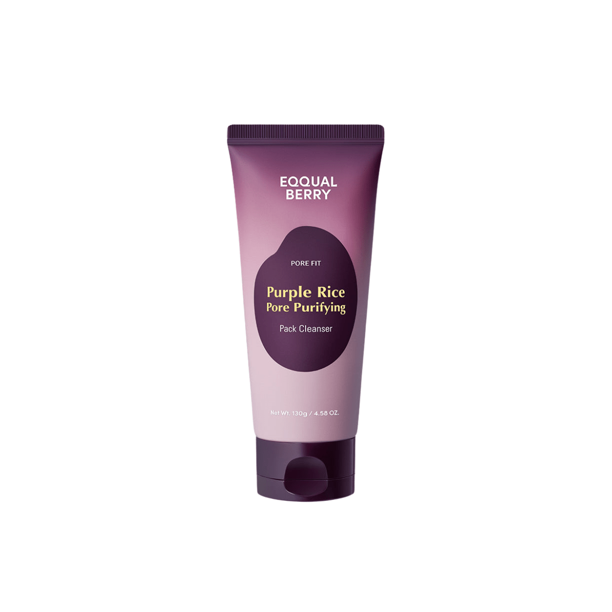 Eqqualberry Purple Rice Pore Purifying Pack Cleanser 130g | La Cosmetique