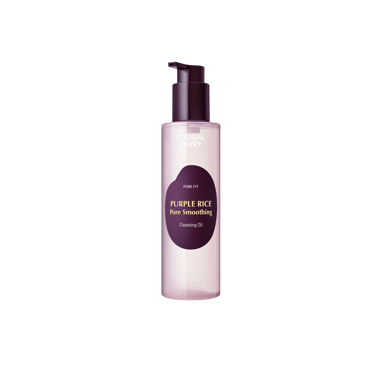 Eqqualberry Purple Rice Pore Smoothing Cleansing Oil 200ml | La Cosmetique