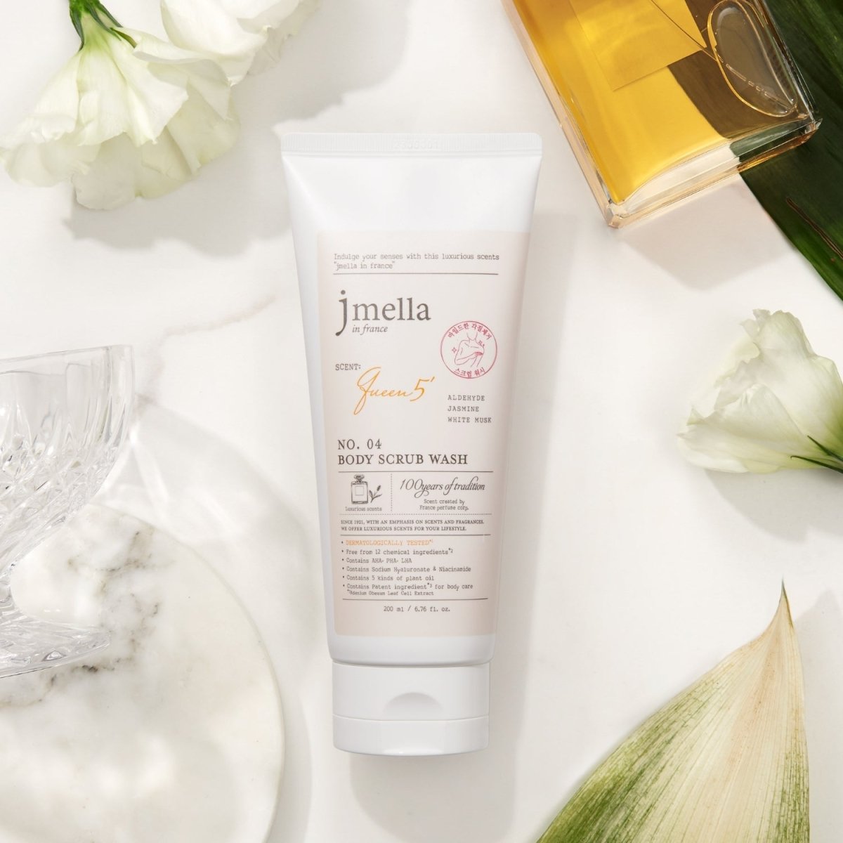 Jmella in France Queen 5 Body Scrub Wash [500ml] | La Cosmetique