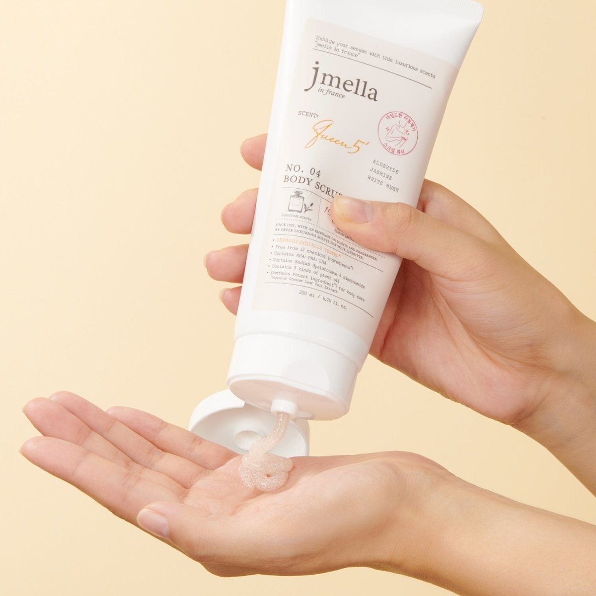 Jmella in France Queen 5 Body Scrub Wash [500ml] | La Cosmetique