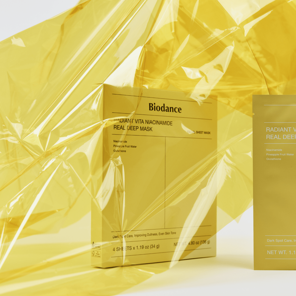 Biodance Radiant Vita Niacinamide Real Deep Mask Box [4pcs] | La Cosmetique