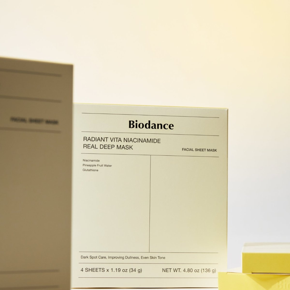Biodance Radiant Vita Niacinamide Real Deep Mask Box [4pcs] | La Cosmetique