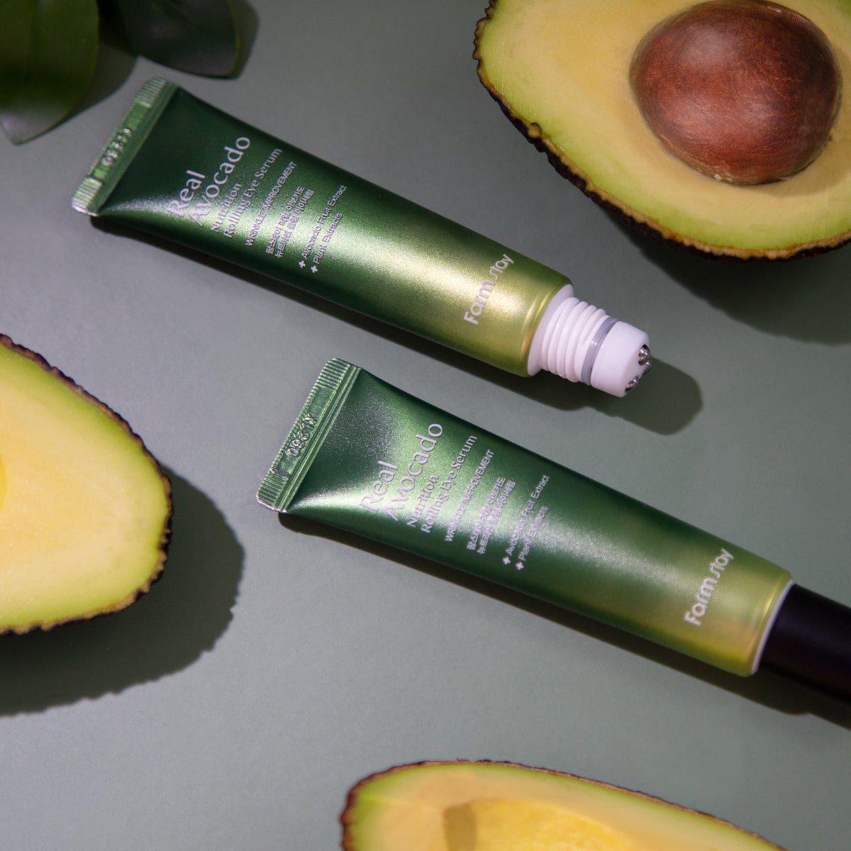 Farmstay Real Avocado Nutrition Rolling Eye Serum 23ml | La Cosmetique