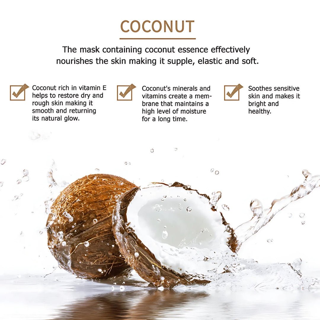 Farmstay Real Coconut Essence Mask [1pc] | La Cosmetique