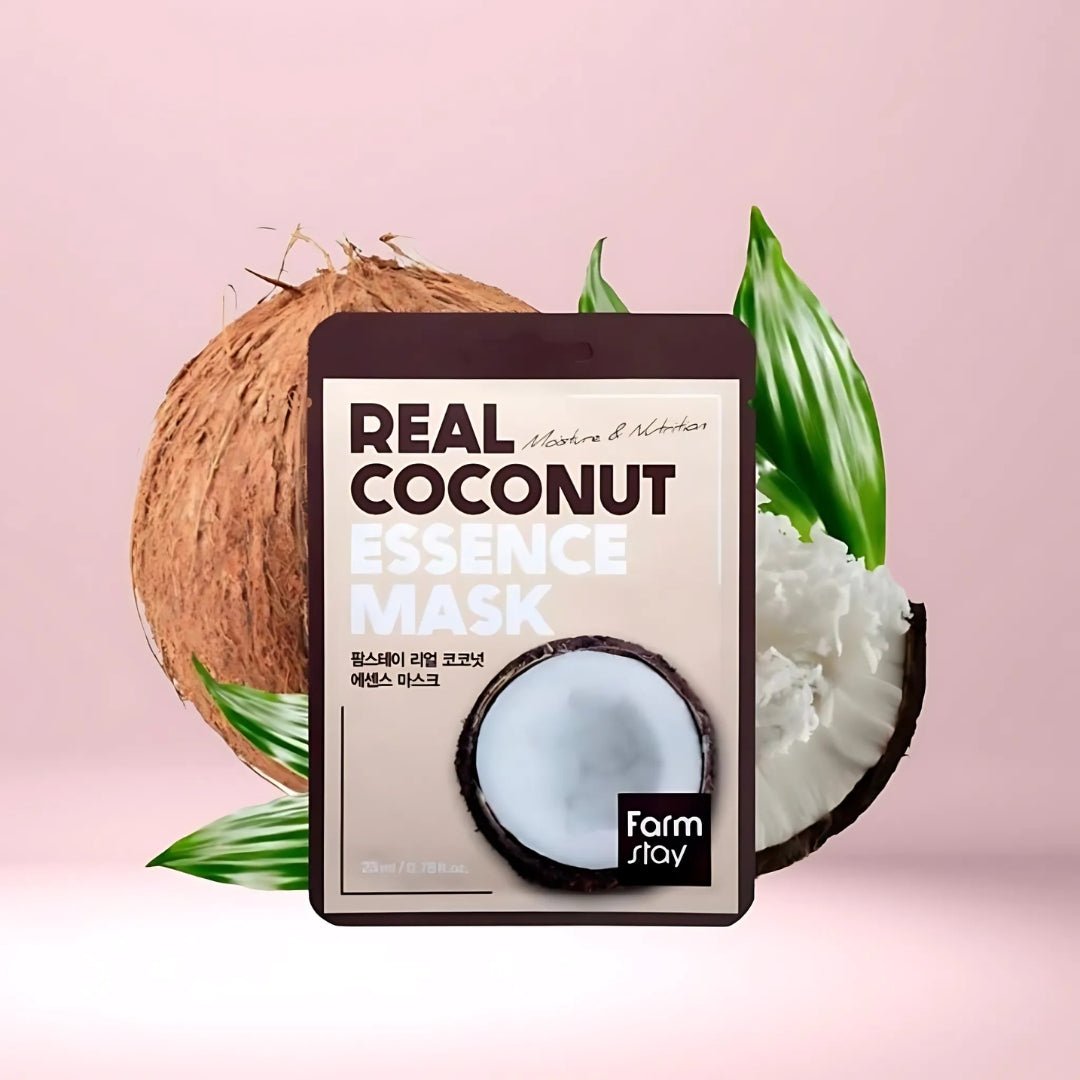 Farmstay Real Coconut Essence Mask [1pc] | La Cosmetique
