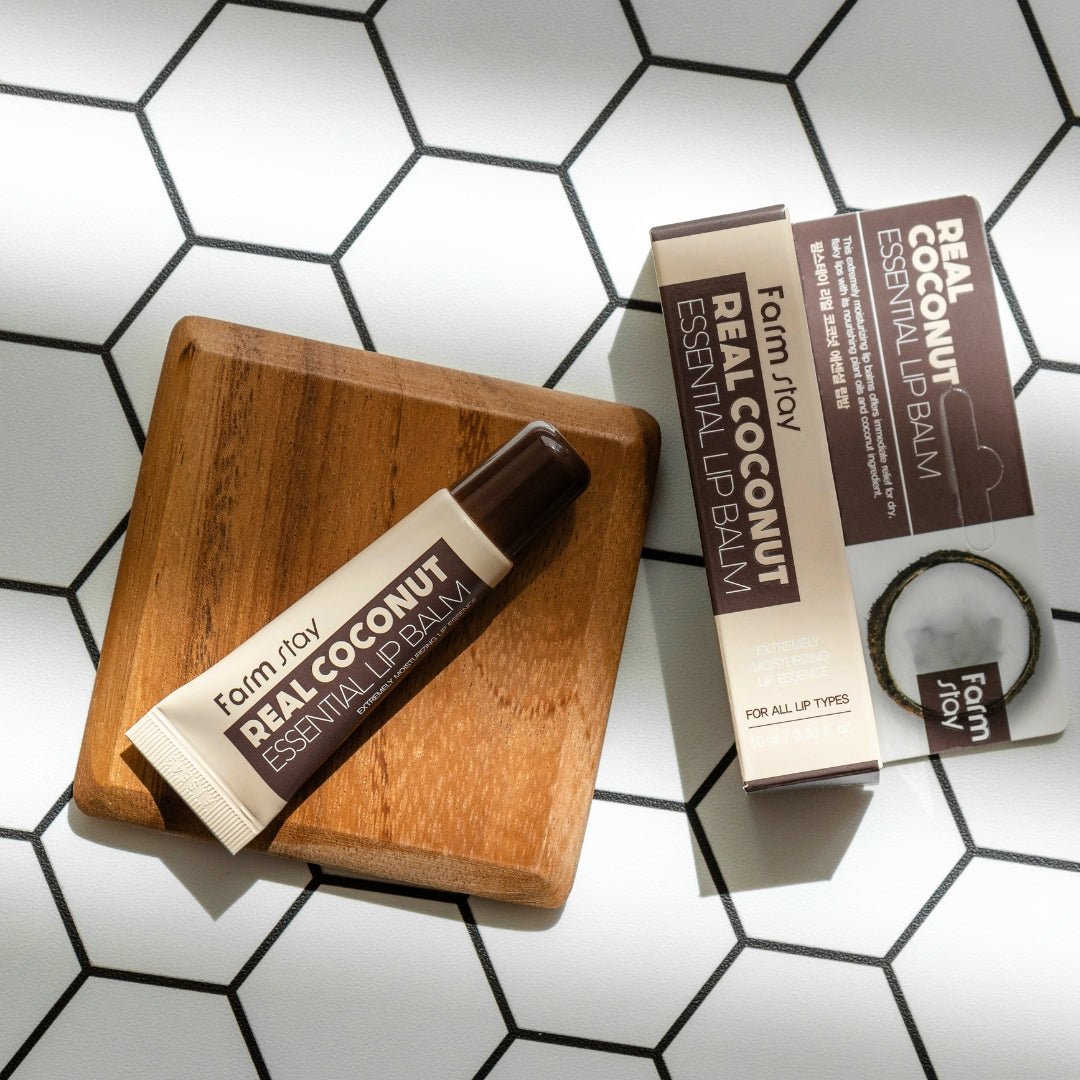 Farmstay Real Coconut Essential Lip Balm 10ml | La Cosmetique