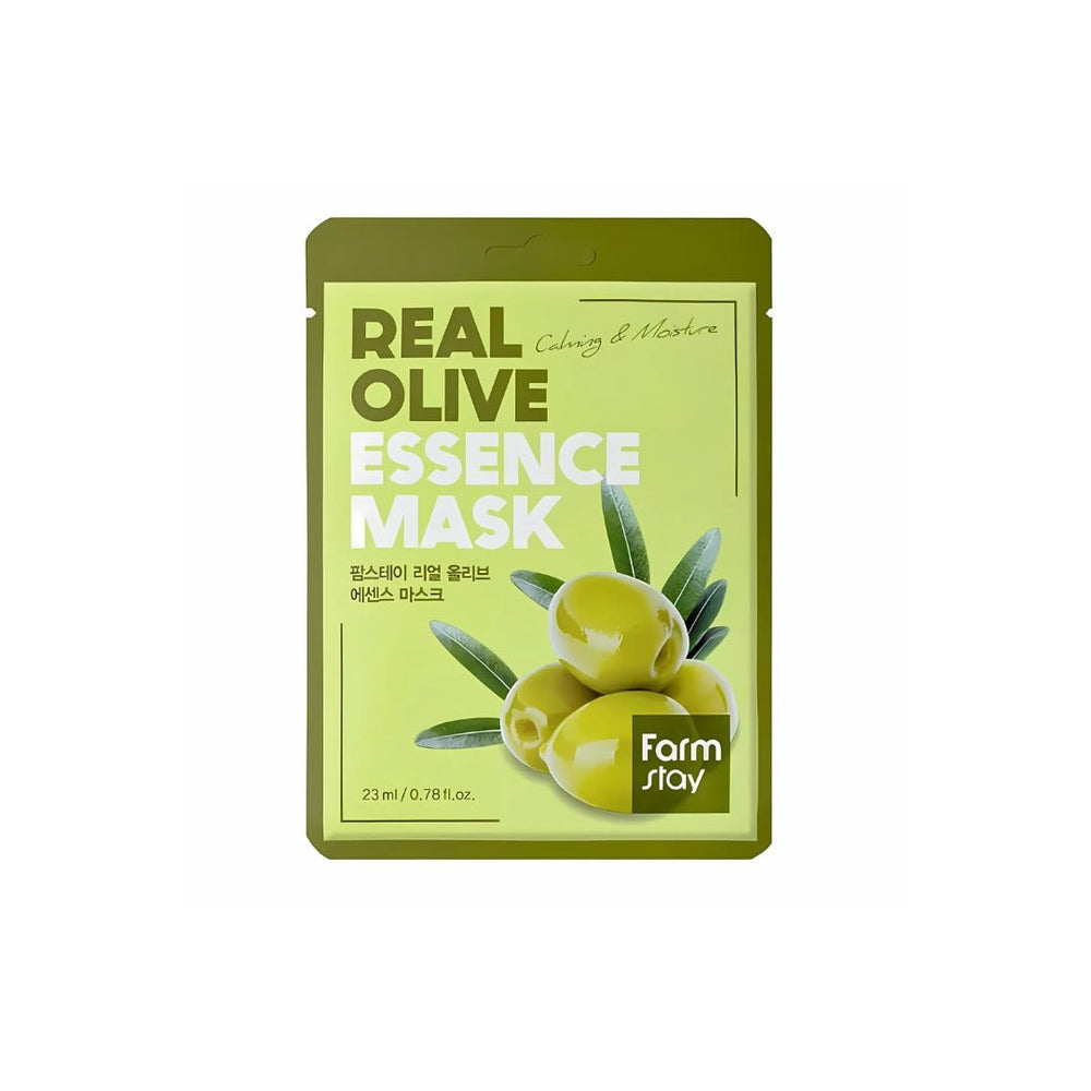 Real Olive Essence Mask [1pc]
