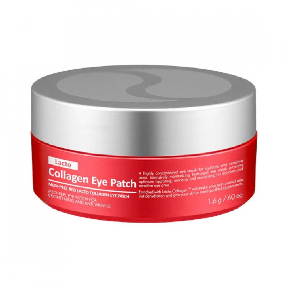 MEDIPEEL+ Red Lacto Collagen Eye Patch [60pcs] | La Cosmetique