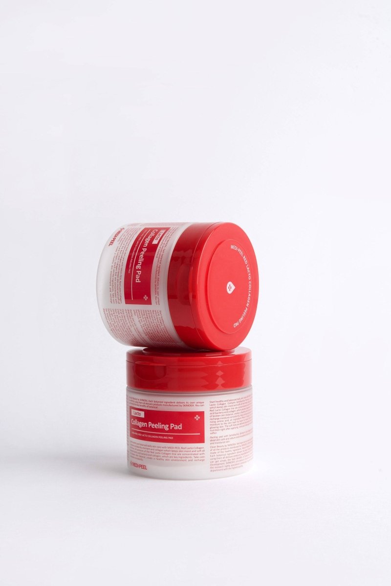 MEDIPEEL+ Red Lacto Collagen Peeling Pad 70pcs | La Cosmetique