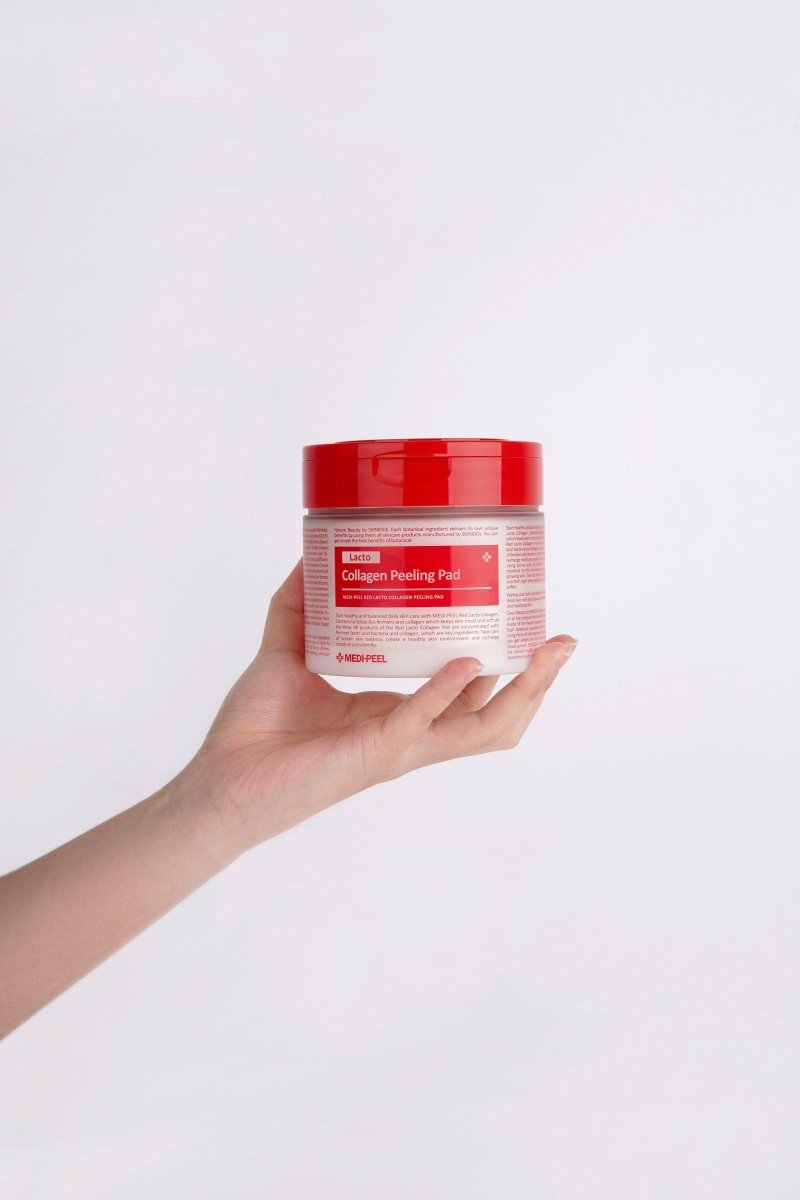 MEDIPEEL+ Red Lacto Collagen Peeling Pad 70pcs | La Cosmetique