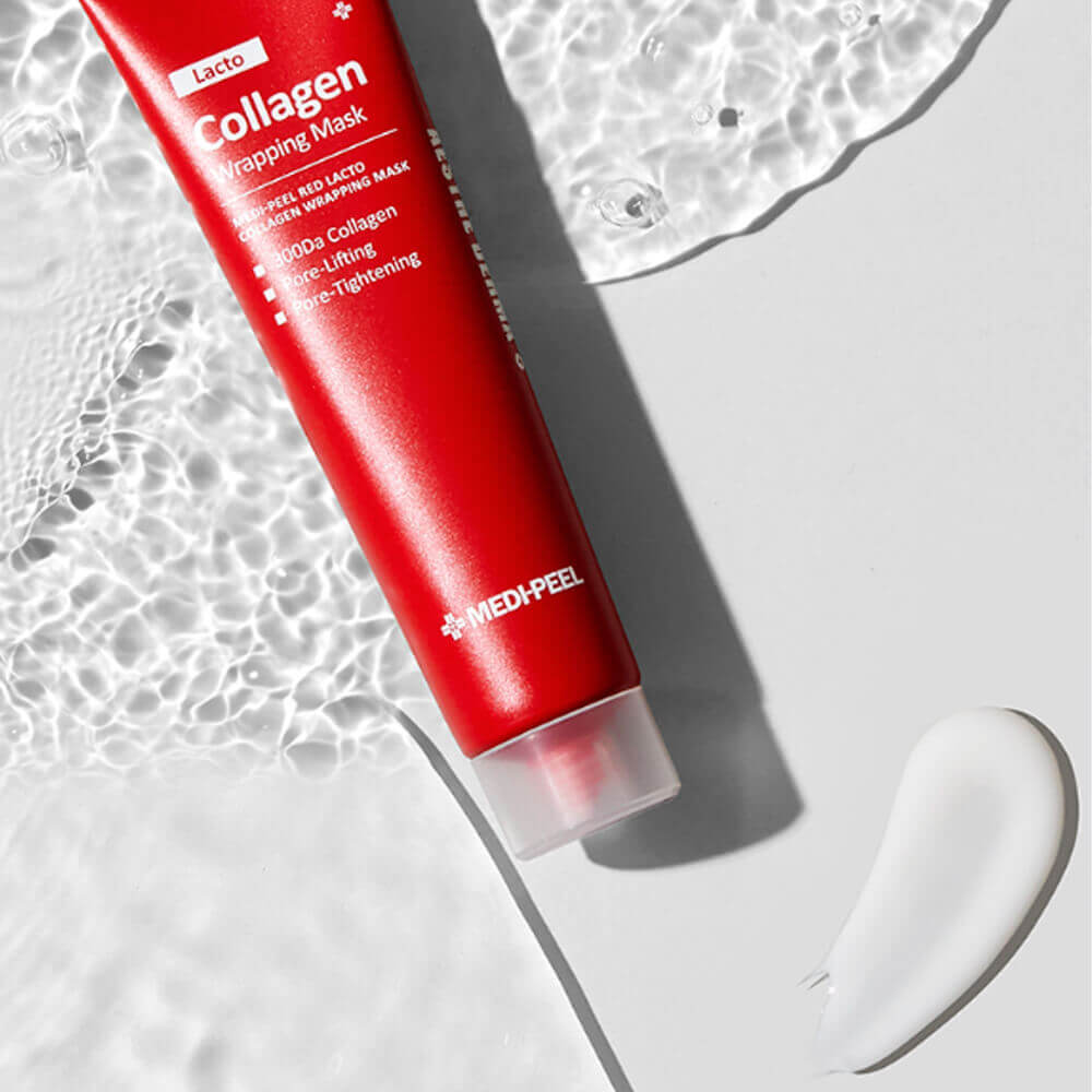 MEDIPEEL+ Red Lacto Collagen Wrapping Mask - 70ml | La Cosmetique