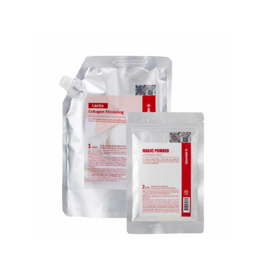 MEDI-PEEL Red Lacto Collagen Modelling Pack - 1kg x 1ea, 100g x 1ea - Shop K-Beauty in Australia