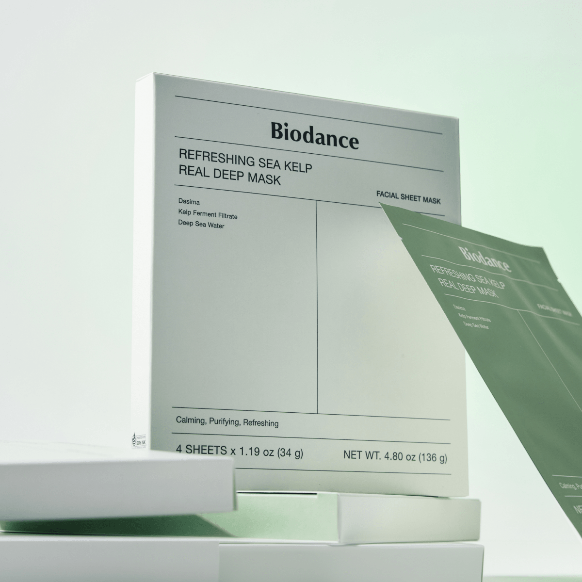 Biodance Refreshing Sea Kelp Real Deep Mask Box [4pcs] | La Cosmetique