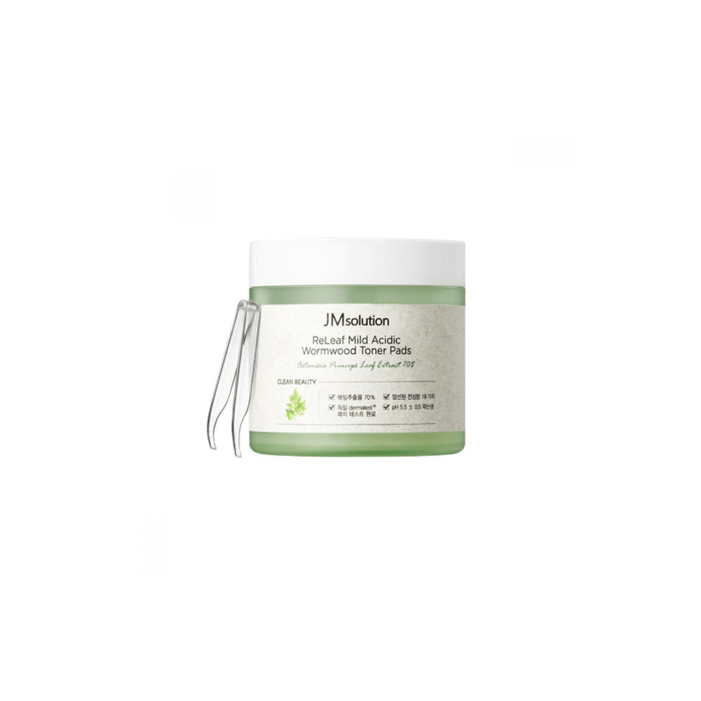 ReLeaf Mild Acidic Wormwood Toner Pads [70 Pads]