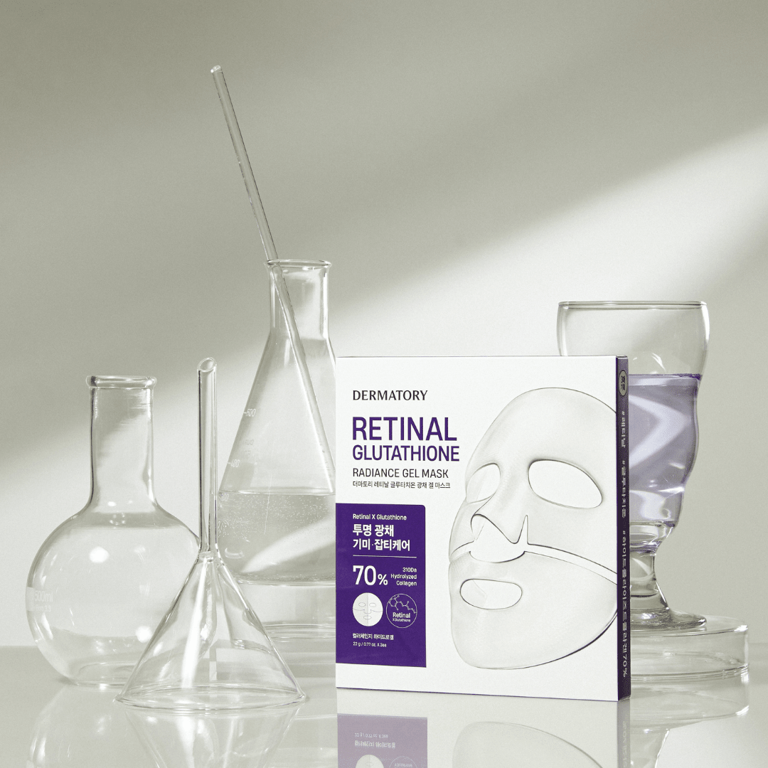 Dermatory Retinal Glutathione Radiance Gel Mask 1pc | La Cosmetique