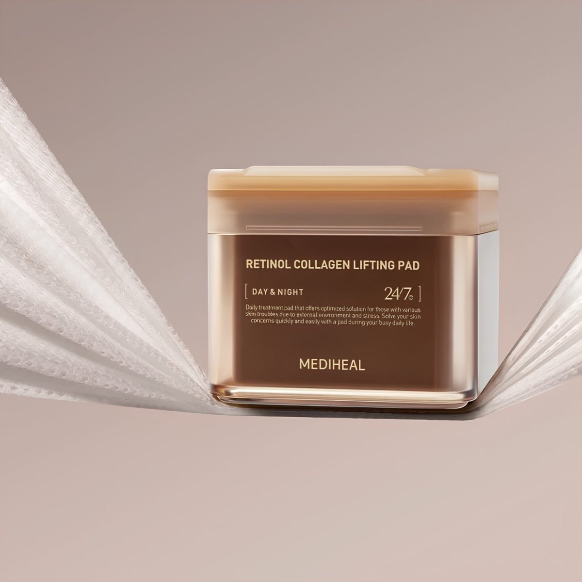 Mediheal Retinol Collagen Lifting Pad [100 Pads] | La Cosmetique