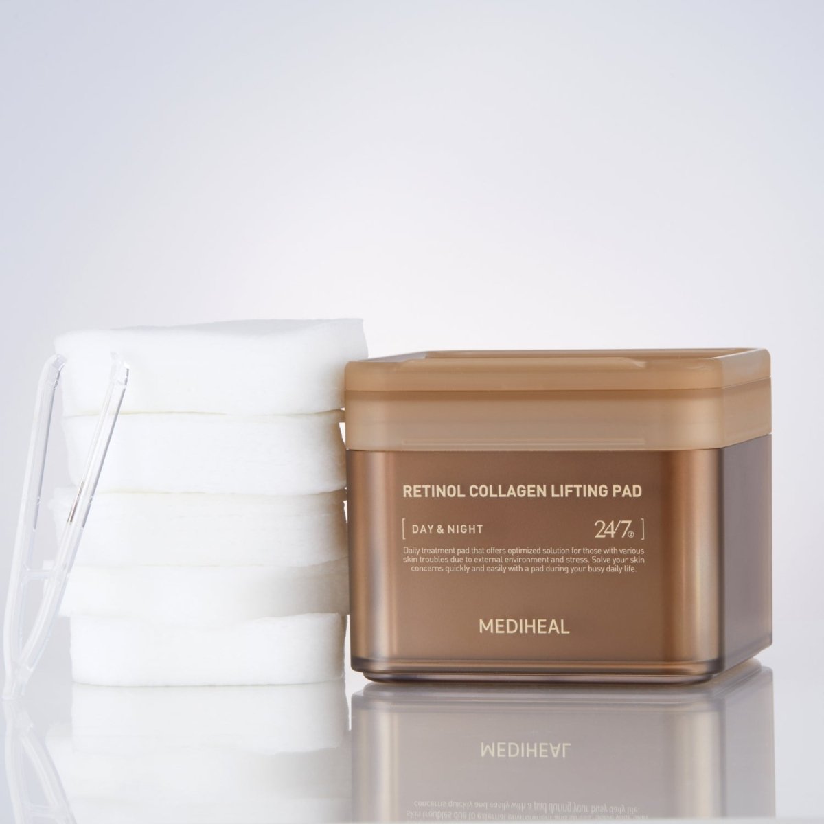 Mediheal Retinol Collagen Lifting Pad [100 Pads] | La Cosmetique