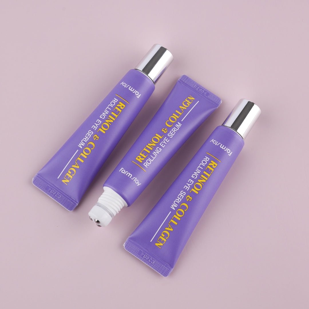 Farmstay Retinol & Collagen Rolling Eye Serum 25ml | La Cosmetique