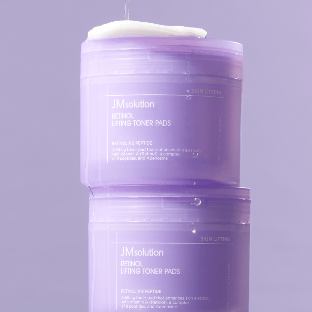 JMsolution Retinol Lifting Toner Pads [100 Pads] | La Cosmetique