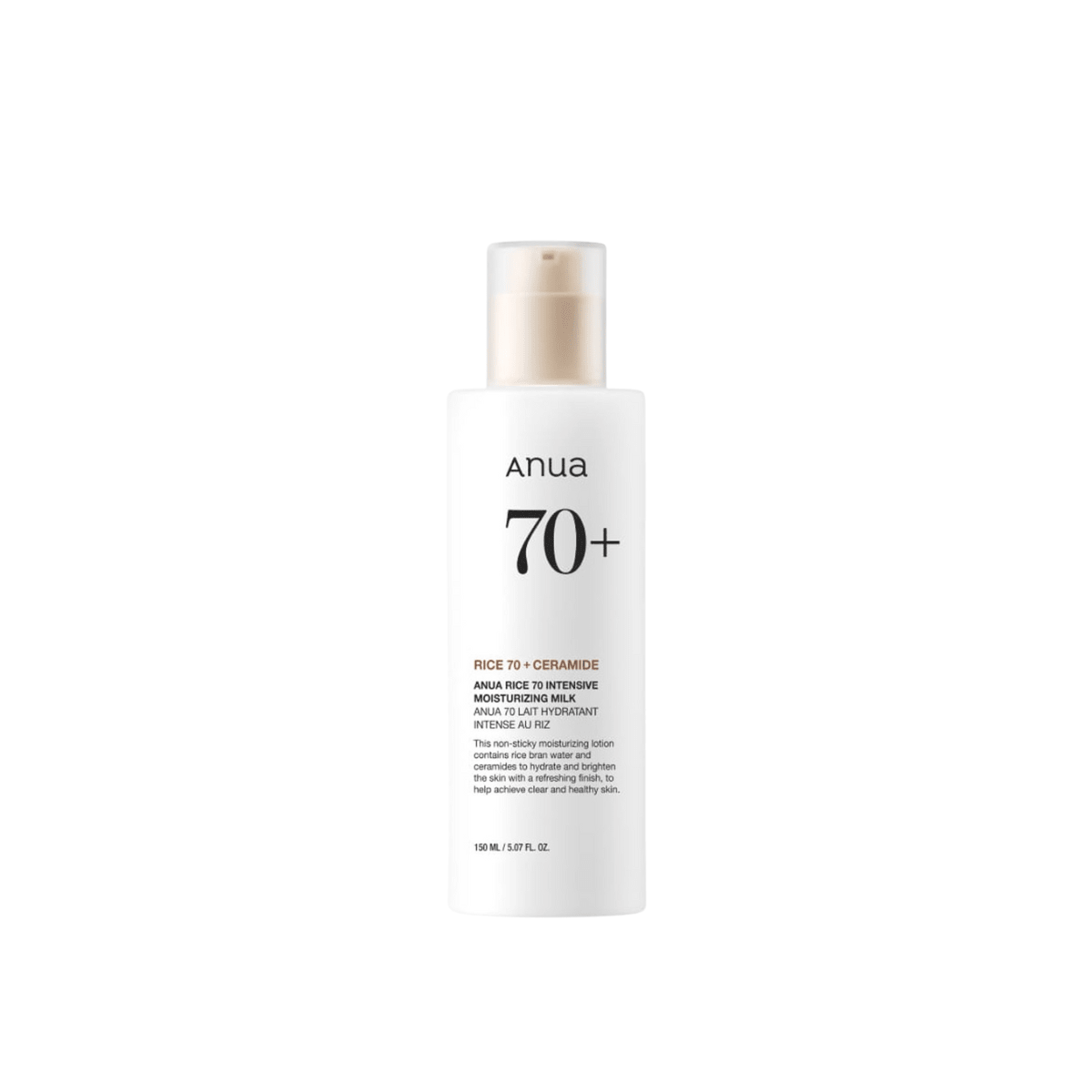 Anua Rice 70 Intensive Moisturizing Milk [150ml] | La Cosmetique