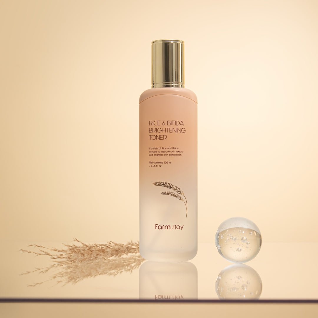 Farmstay Rice & Bifida Brightening Toner 120ml | La Cosmetique