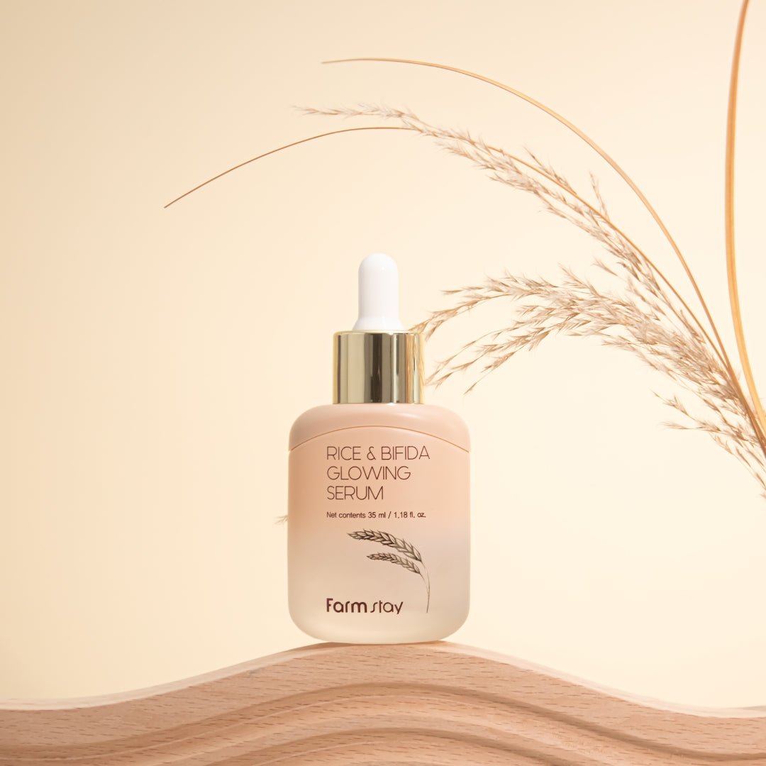 Farmstay Rice & Bifida Glowing Serum 25ml | La Cosmetique