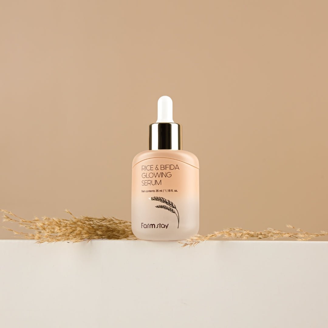 Farmstay Rice & Bifida Glowing Serum 25ml | La Cosmetique