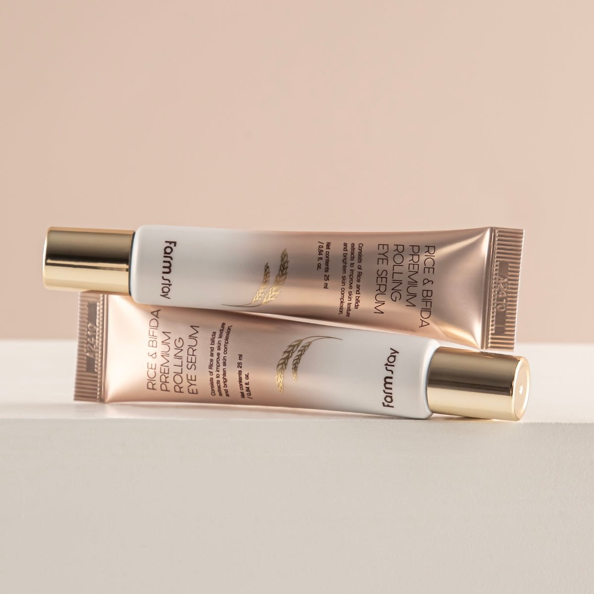 Farmstay Rice & Bifida Premium Rolling Eye Serum 25ml | La Cosmetique