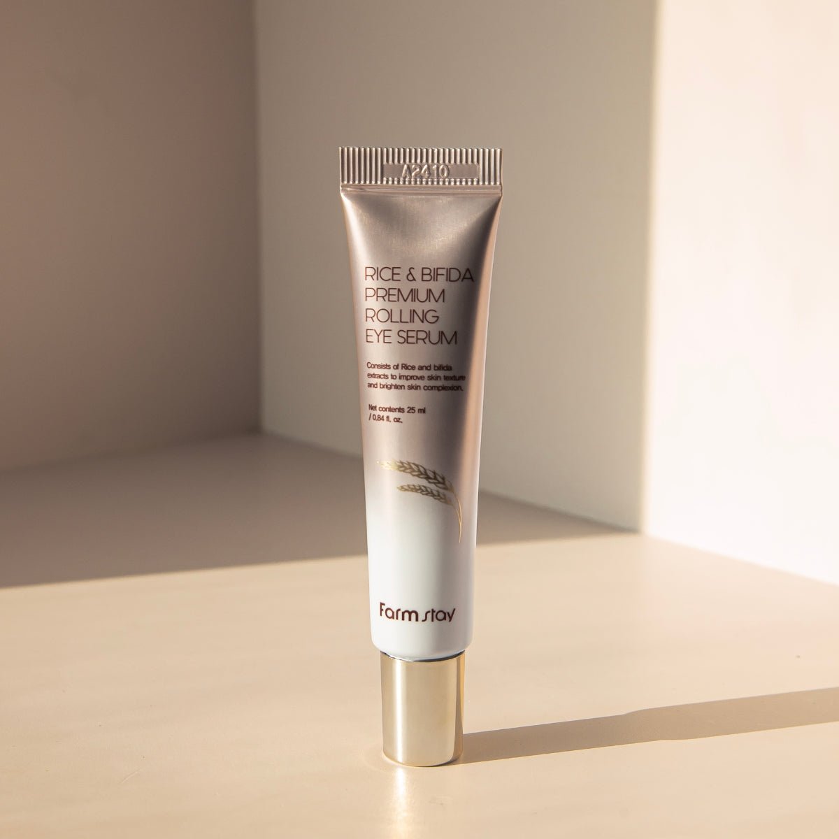 Farmstay Rice & Bifida Premium Rolling Eye Serum 25ml | La Cosmetique