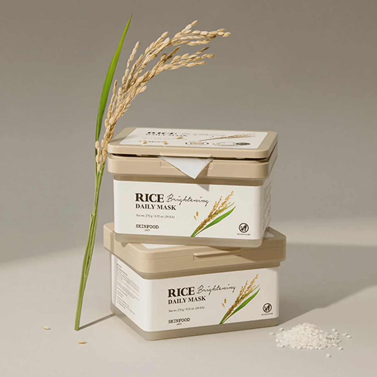 Skinfood Rice Brightening Daily Mask [30pcs] | La Cosmetique