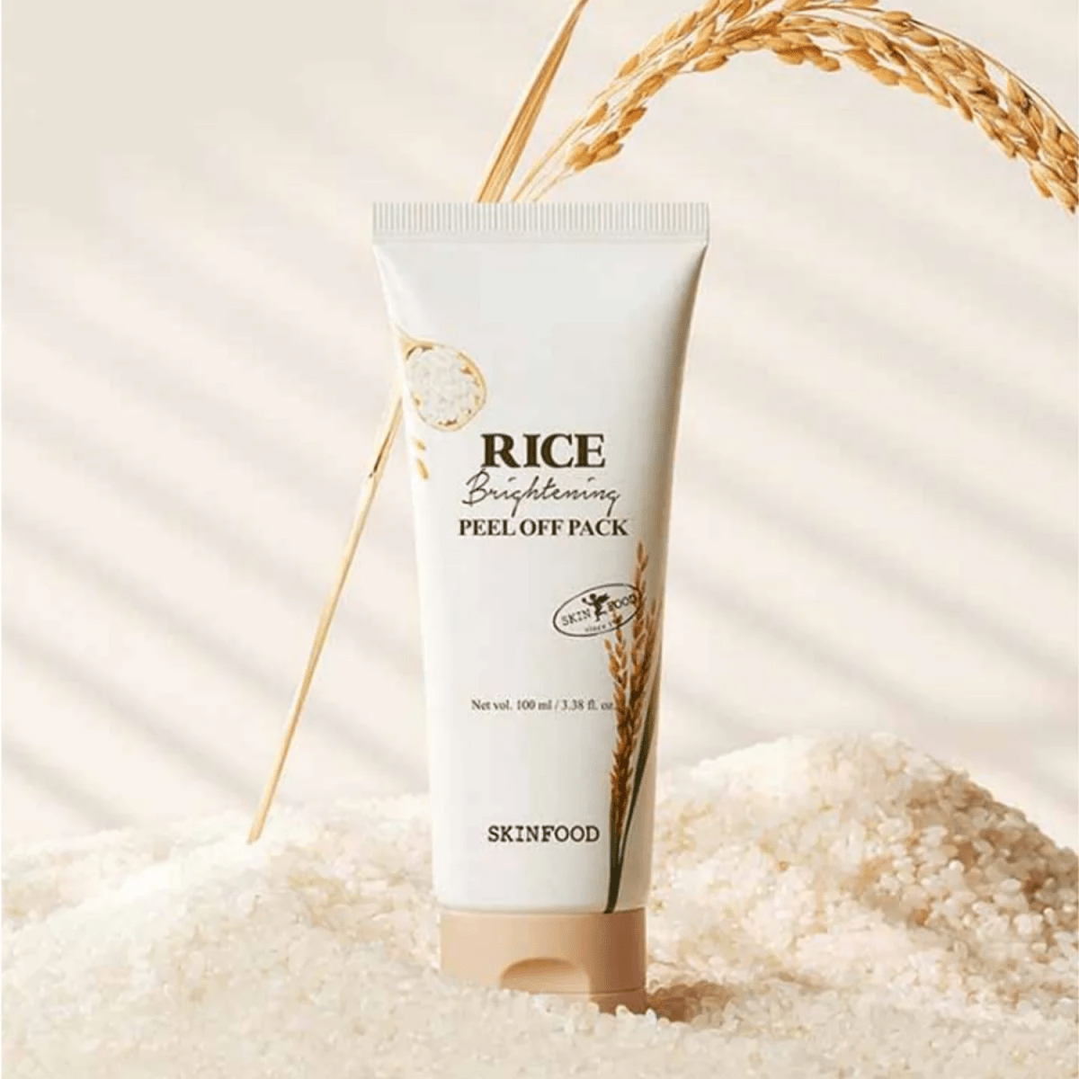 Skinfood Rice Brightening Peel Off Pack [100ml] | La Cosmetique