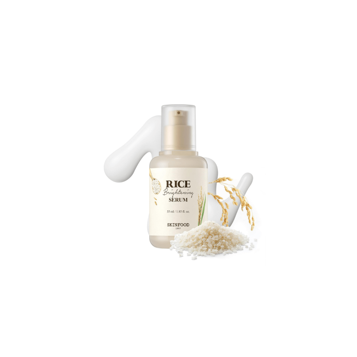 Skinfood Rice Brightening Serum [55ml] | La Cosmetique