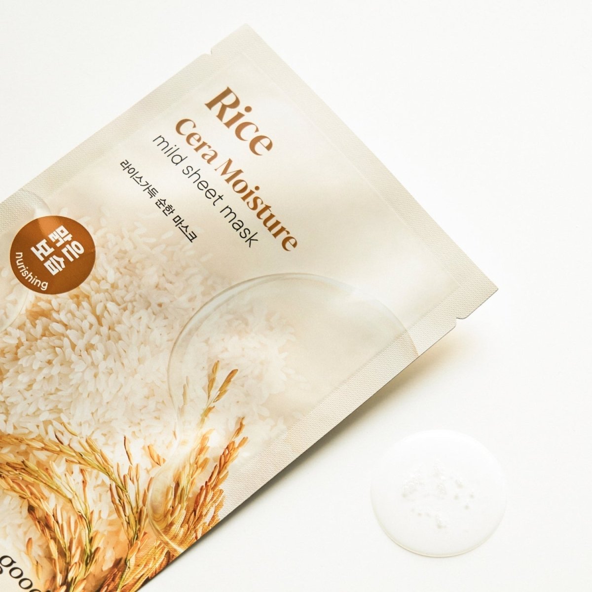 Goodal Rice Cera Moisture Mild Sheet Mask 1pc | La Cosmetique