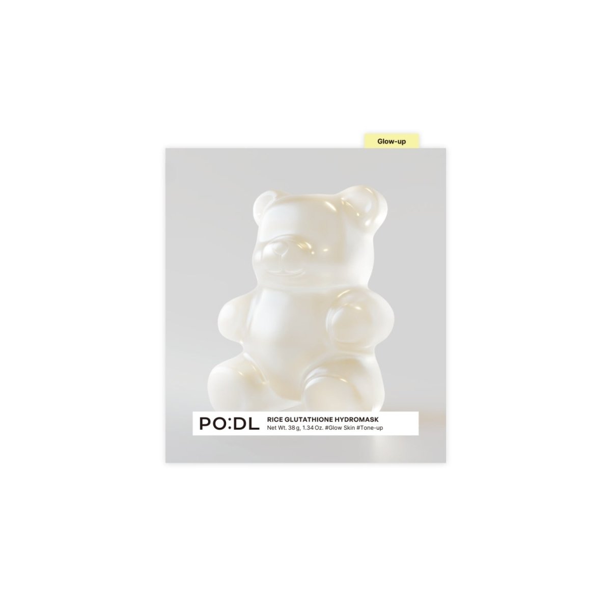 PO:DL Rice Glutathione Hydromask [1pc] | La Cosmetique