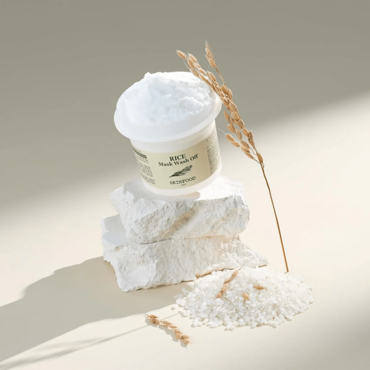 Skinfood Rice Mask Wash Off [120g] | La Cosmetique
