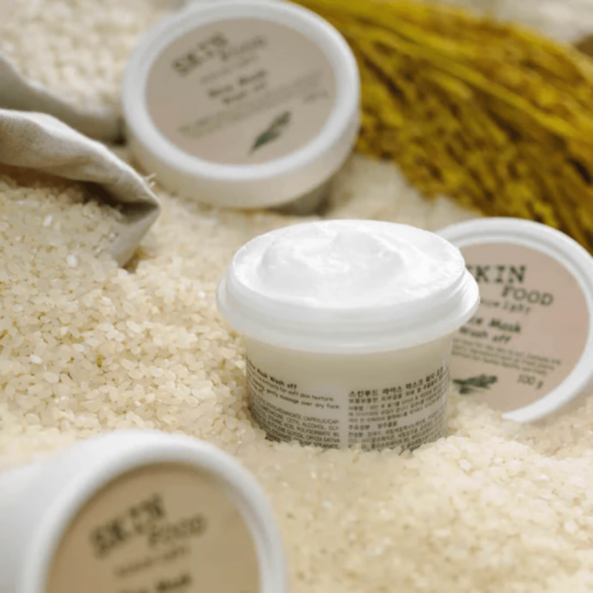 Skinfood Rice Mask Wash Off [120g] | La Cosmetique