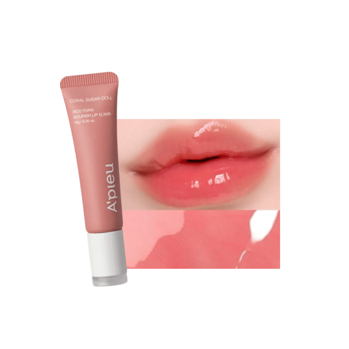 A'pieu Rice PDRN Nourish Lip Elixir | La Cosmetique