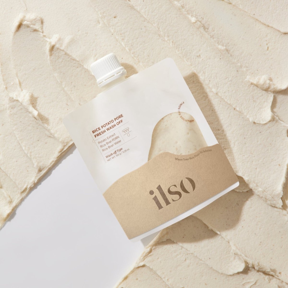ILSO Rice Potato Pore Fresh Wash Off 15g | La Cosmetique