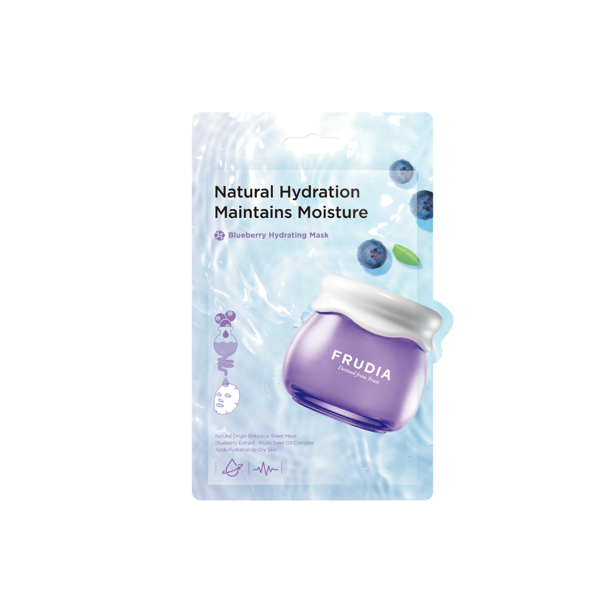 Frudia Blueberry Hydrating Mask 20ml (10pcs) - Shop K-Beauty in Australia