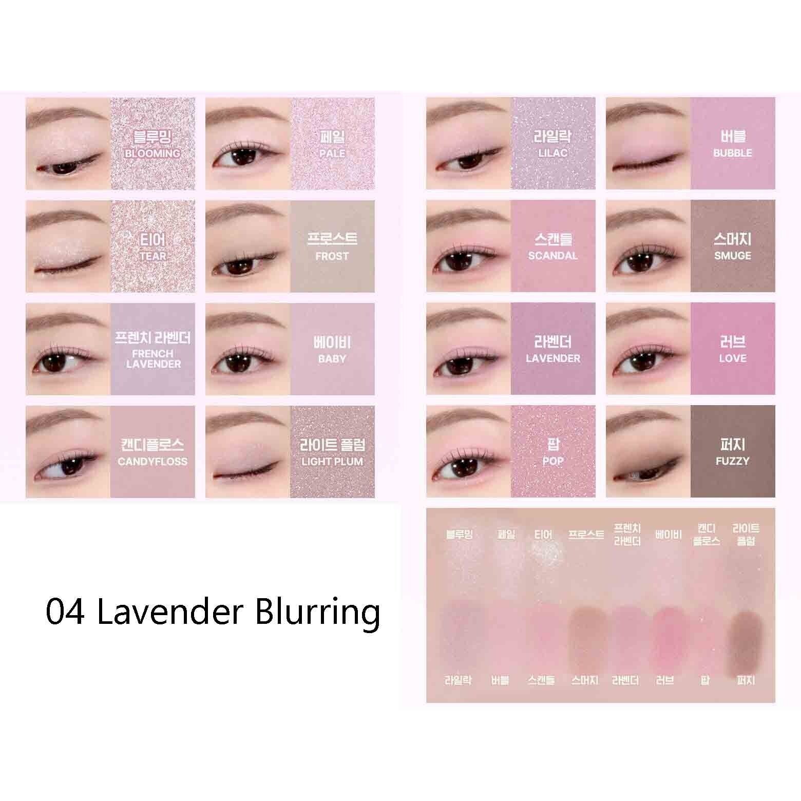 WAKEMAKE Soft Blurring Eye Palette - Shop K-Beauty in Australia