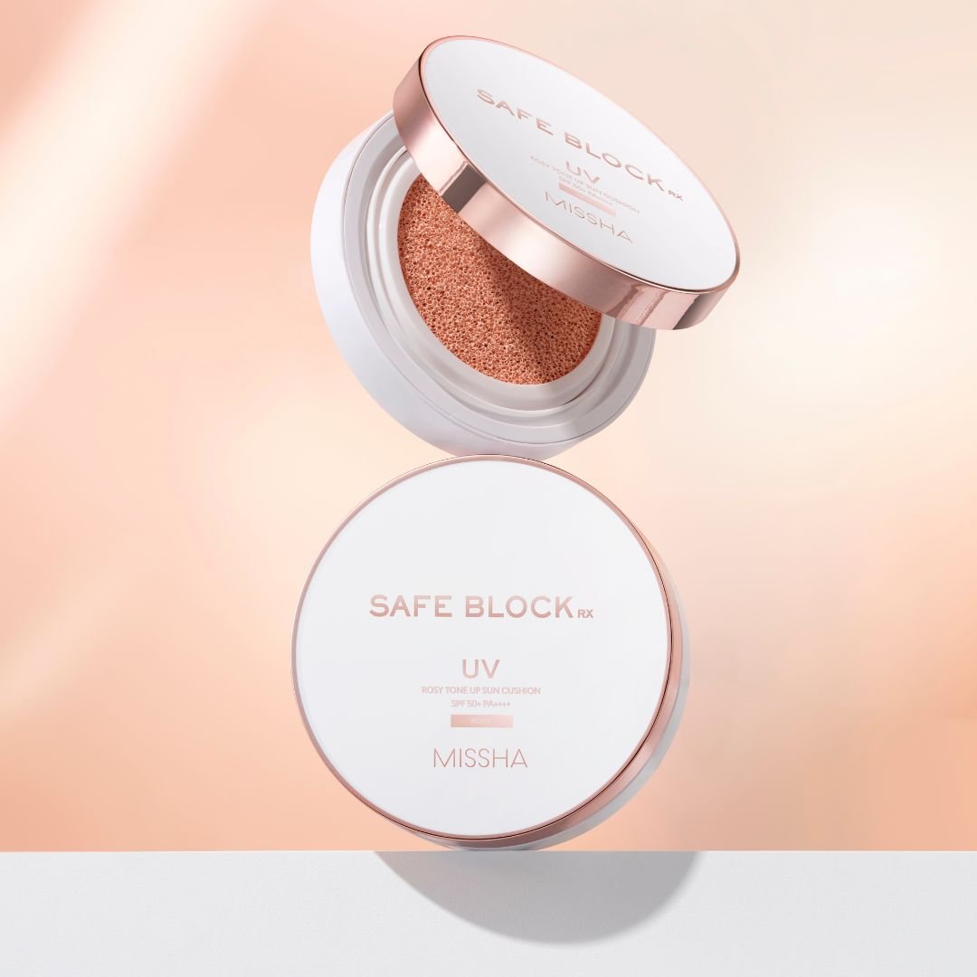 Missha Safe Block Rx Rosy Tone Up Sun Cushion 12g | La Cosmetique