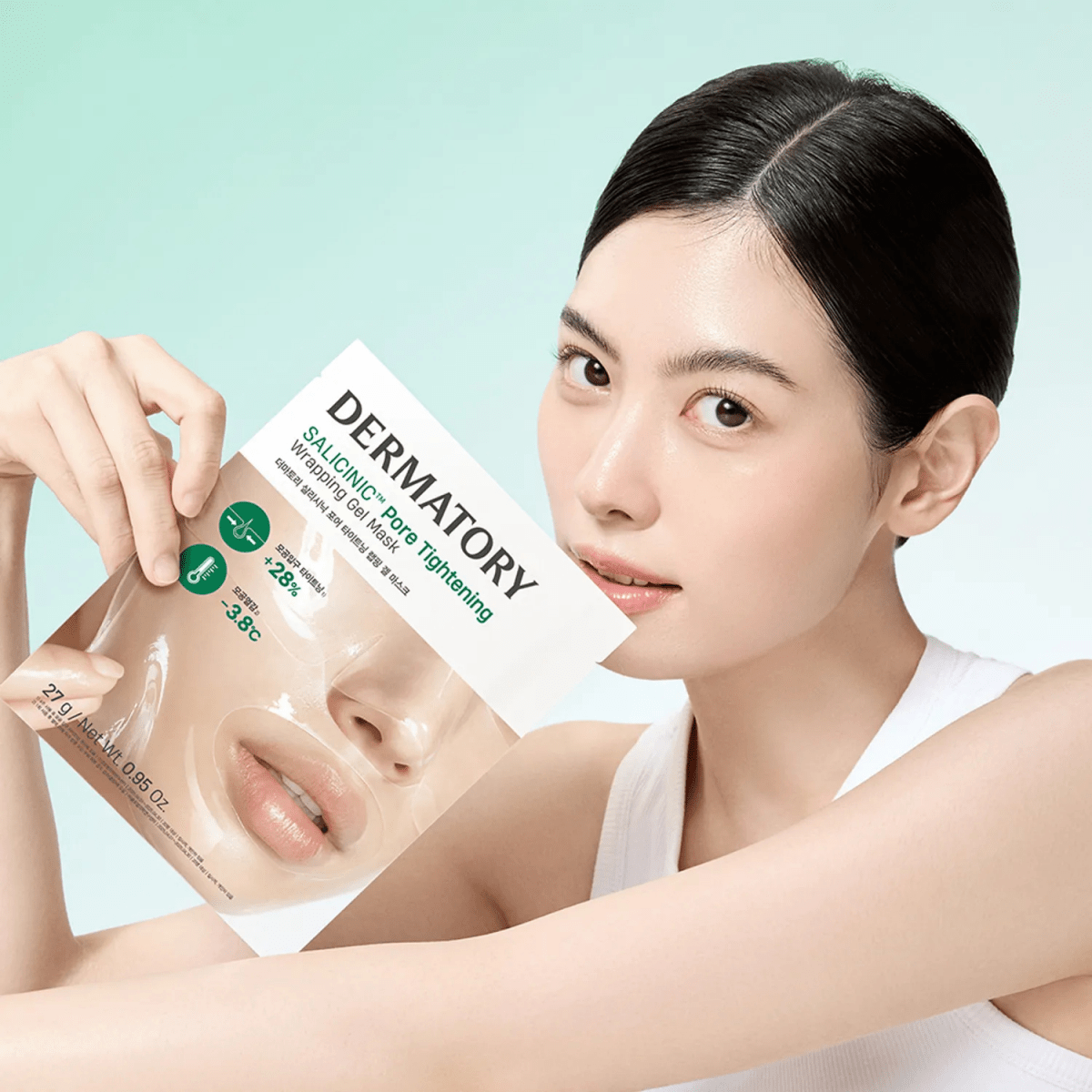 Dermatory Salicinic Pore Tighening Wrapping Gel Mask 1pc | La Cosmetique