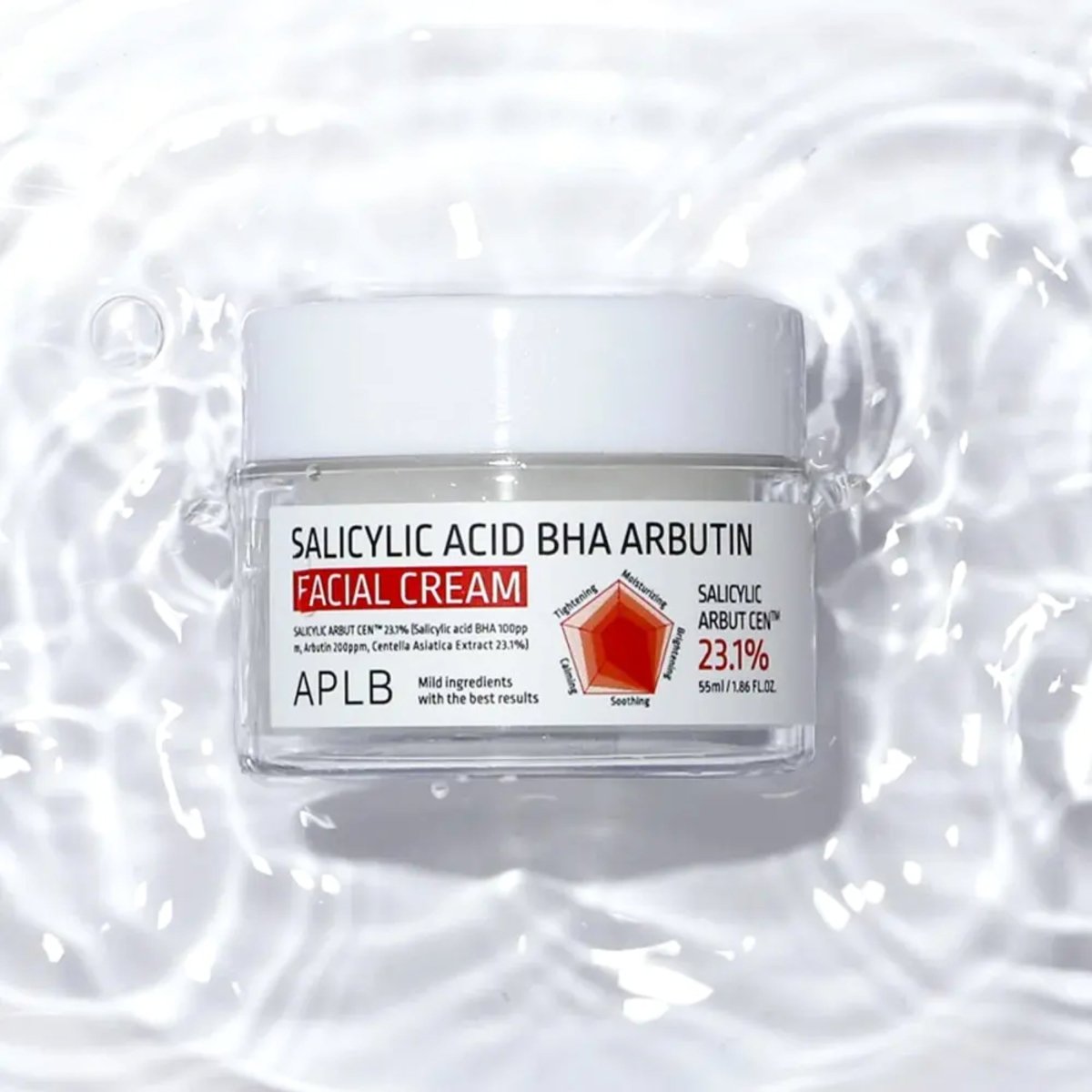 APLB Salicylic Acid Bha Arbutin Facial Cream 55ml | La Cosmetique