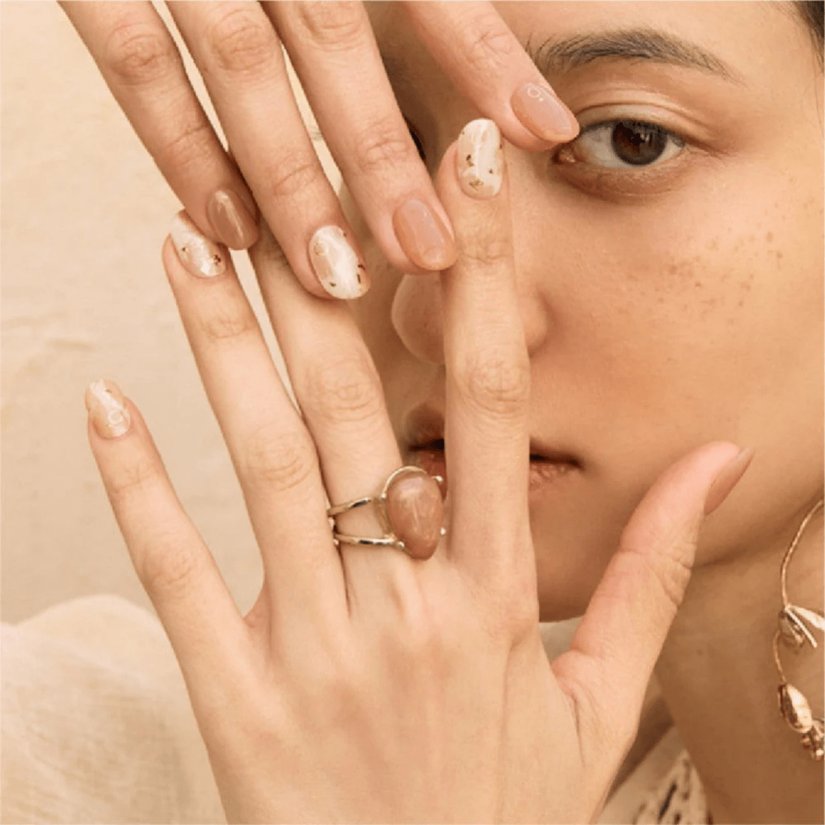 Ohora Semi - Cured Gel Nail - N Almond Blossom | La Cosmetique
