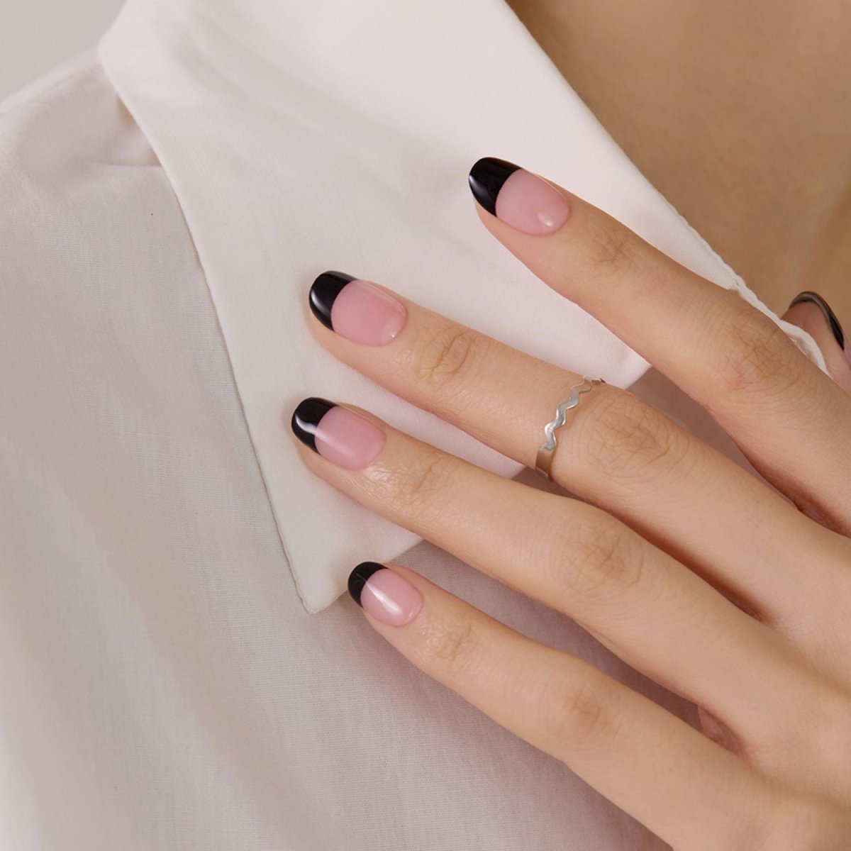 Ohora Semi - Cured Gel Nail - N Chic French | La Cosmetique