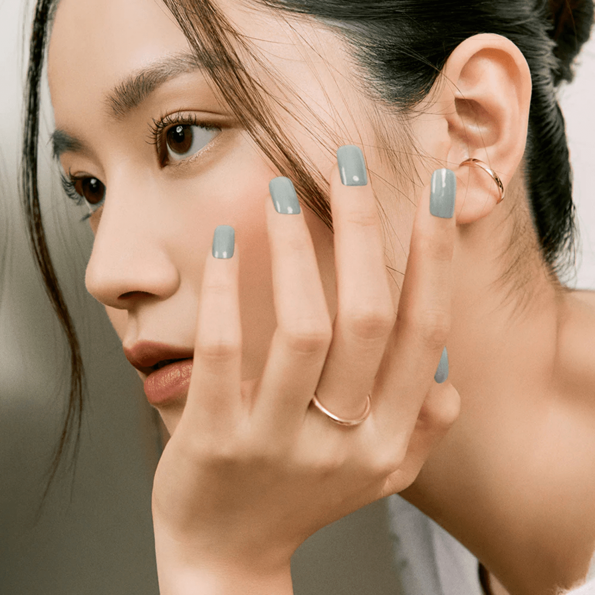 Ohora Semi - Cured Gel Nail - N Cream Fog | La Cosmetique